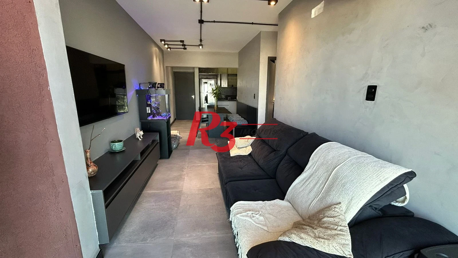 Apartamento com 2 dormitórios à venda, 59 m² por R$ 479.000,00 - Vila Matias - Santos/SP