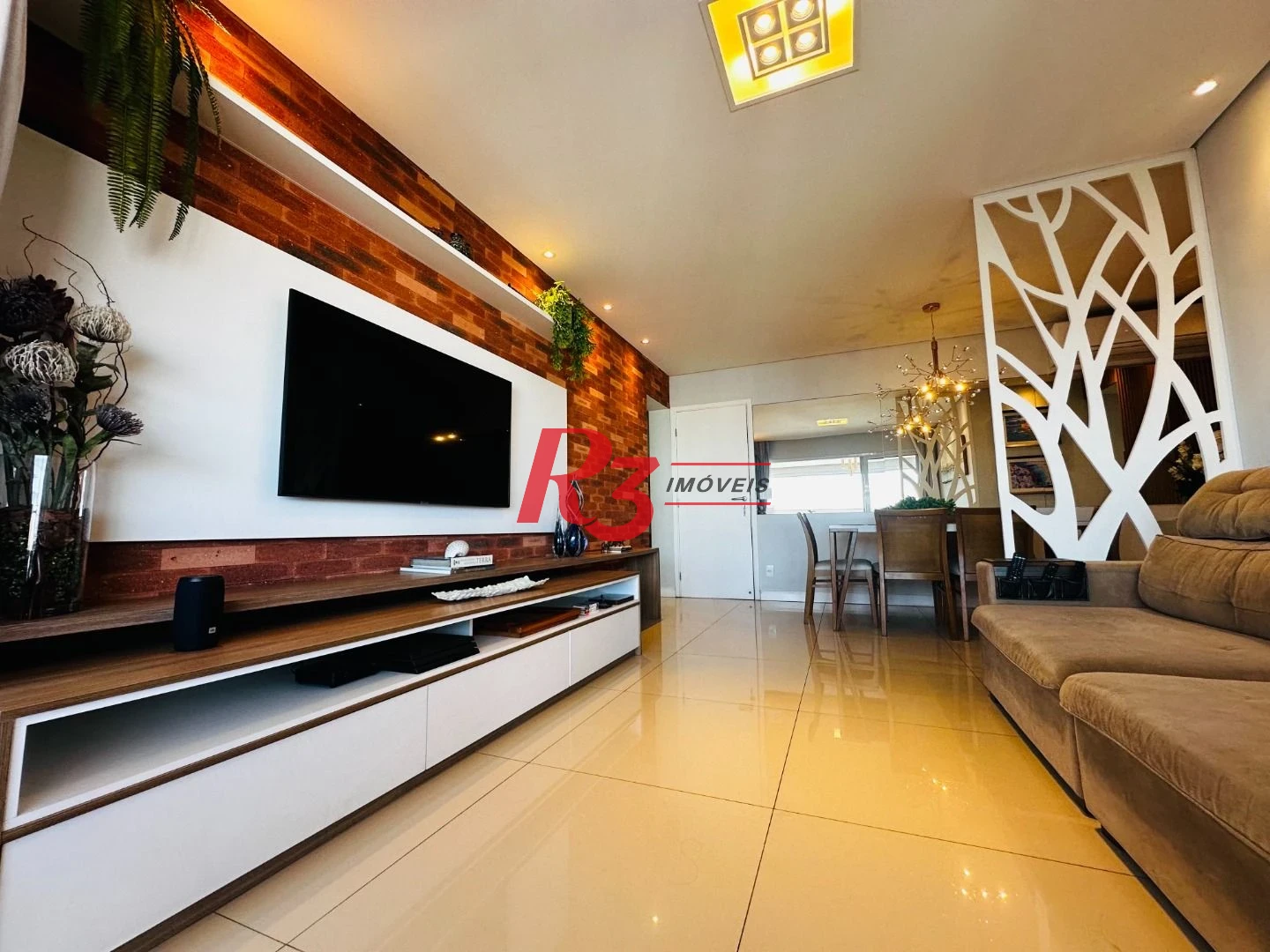 Apartamento com 4 dormitórios à venda, 131 m² por R$ 2.100.000,00 - Embaré - Santos/SP