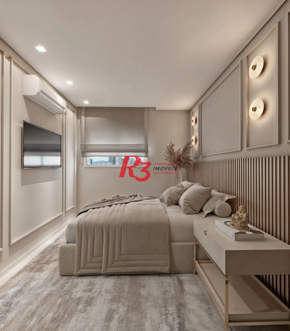 Apartamento à venda, 102 m² por R$ 1.350.000,00 - Aparecida - Santos/SP