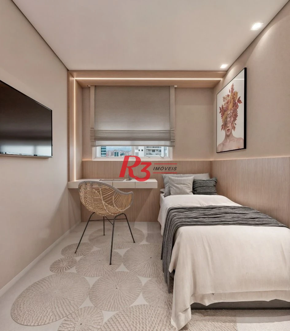 Apartamento à venda, 102 m² por R$ 1.350.000,00 - Aparecida - Santos/SP