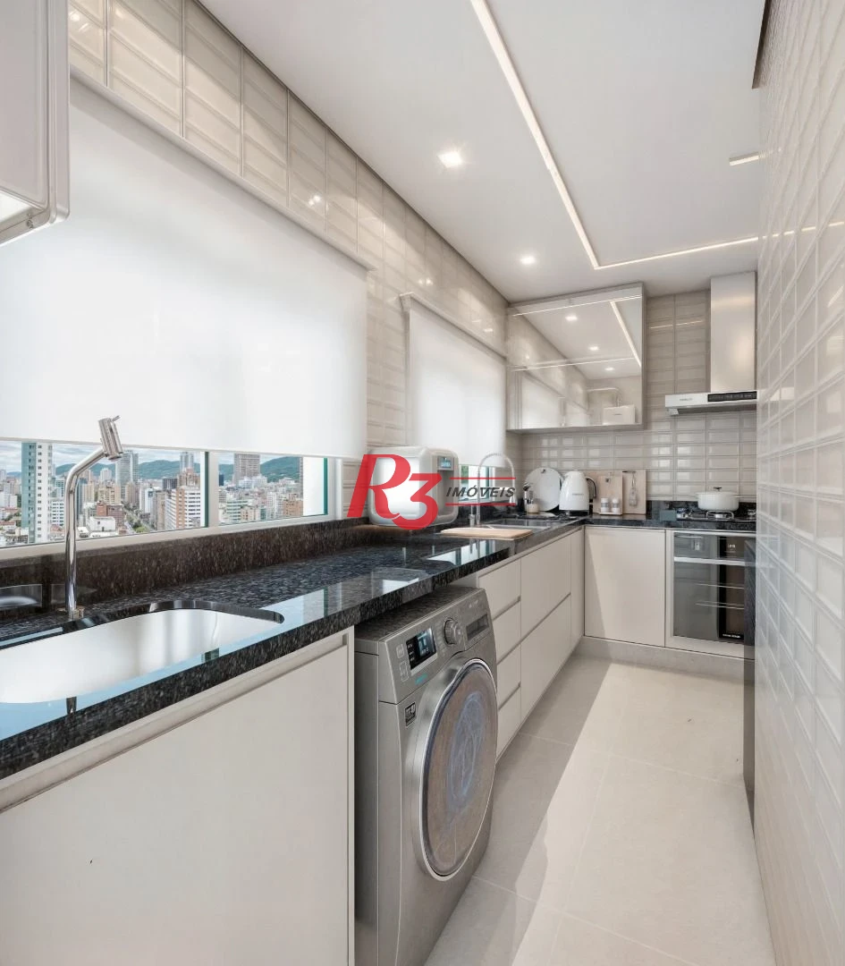 Apartamento à venda, 102 m² por R$ 1.350.000,00 - Aparecida - Santos/SP