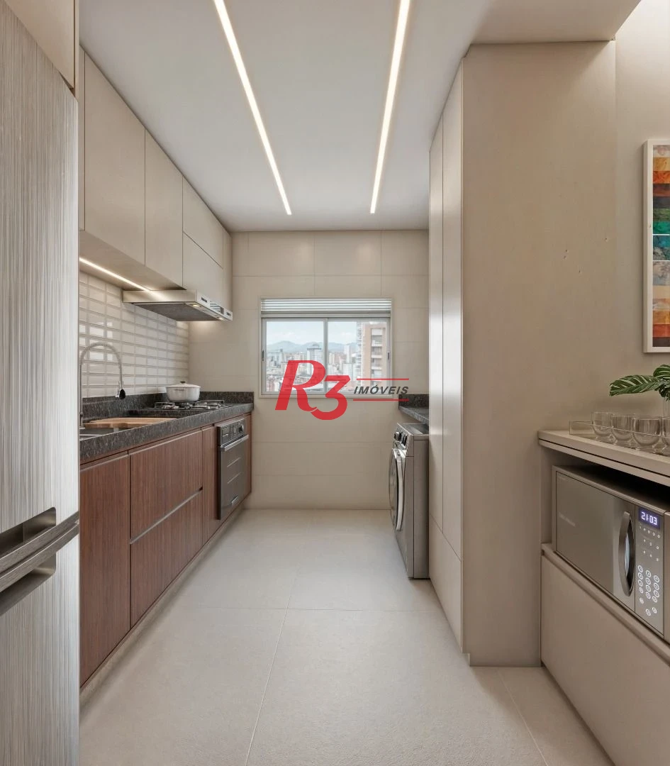 Apartamento à venda, 49 m² por R$ 495.000,00 - Aparecida - Santos/SP