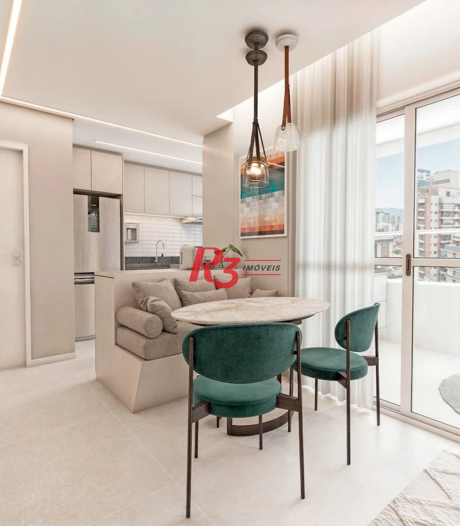 Apartamento à venda, 49 m² por R$ 495.000,00 - Aparecida - Santos/SP