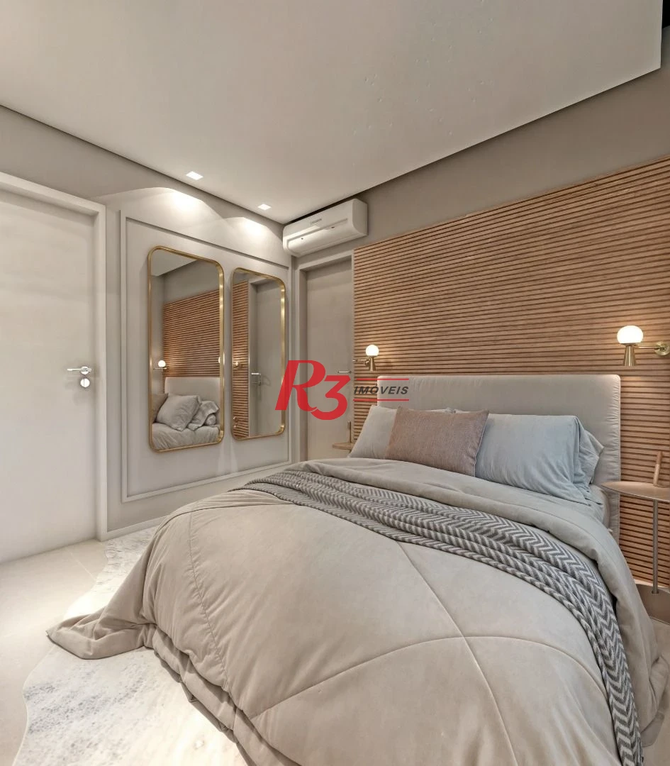 Apartamento à venda, 49 m² por R$ 495.000,00 - Aparecida - Santos/SP