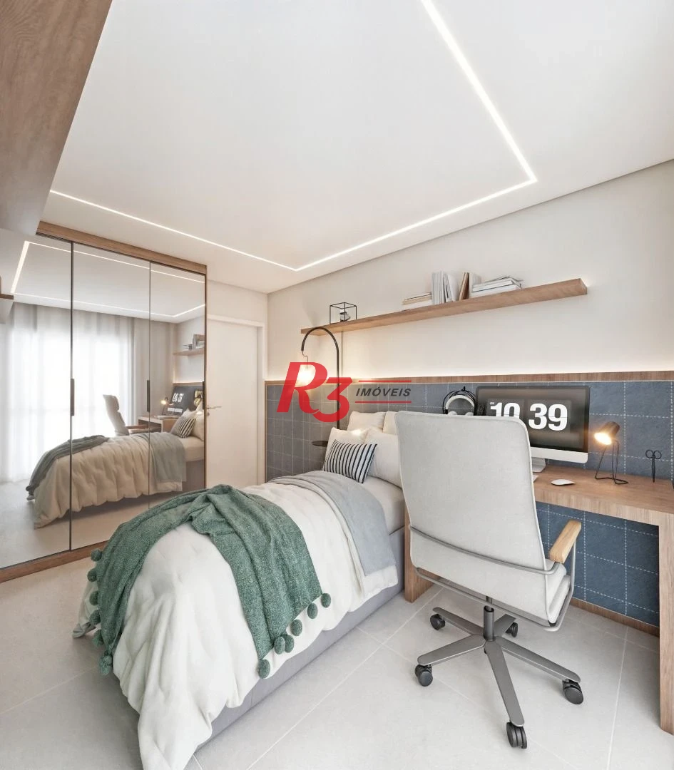 Apartamento à venda, 89 m² por R$ 1.080.000,00 - Aparecida - Santos/SP