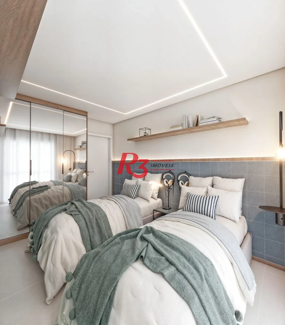 Apartamento à venda, 89 m² por R$ 1.080.000,00 - Aparecida - Santos/SP