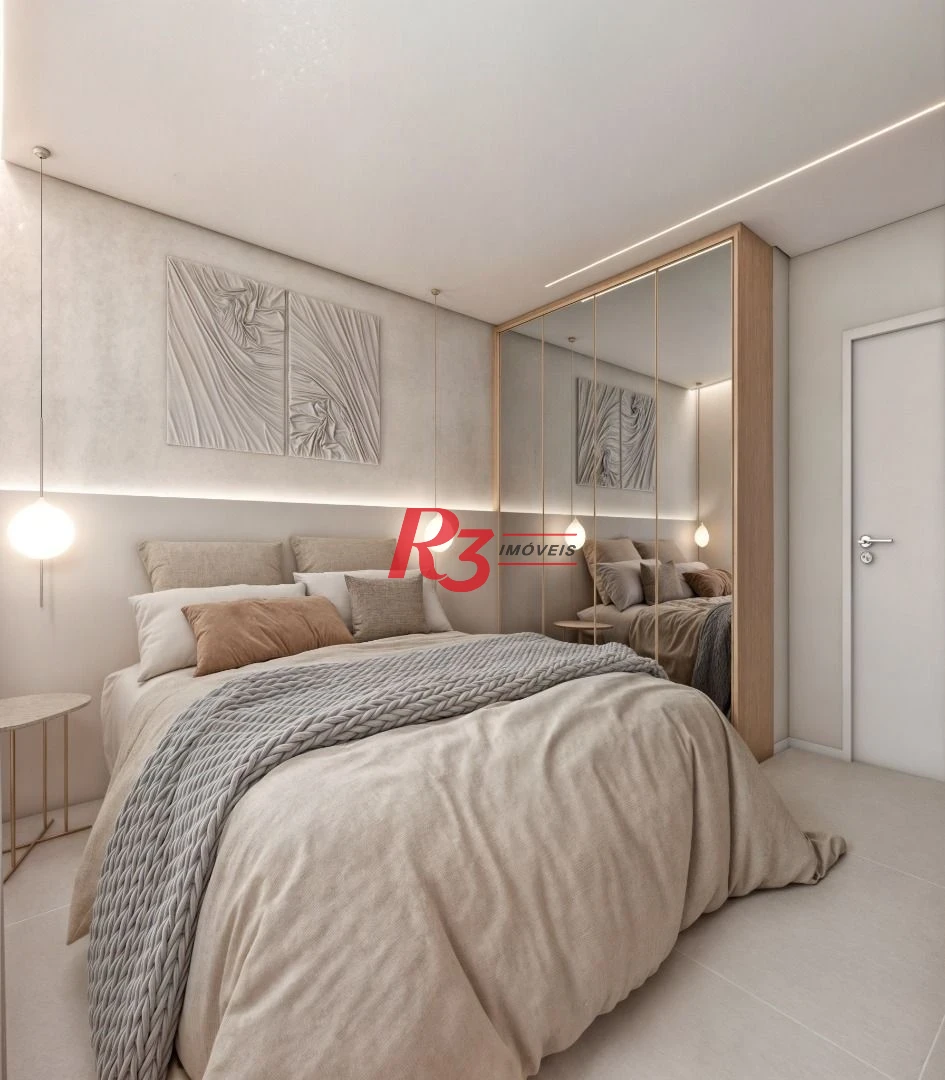 Apartamento à venda, 89 m² por R$ 1.080.000,00 - Aparecida - Santos/SP