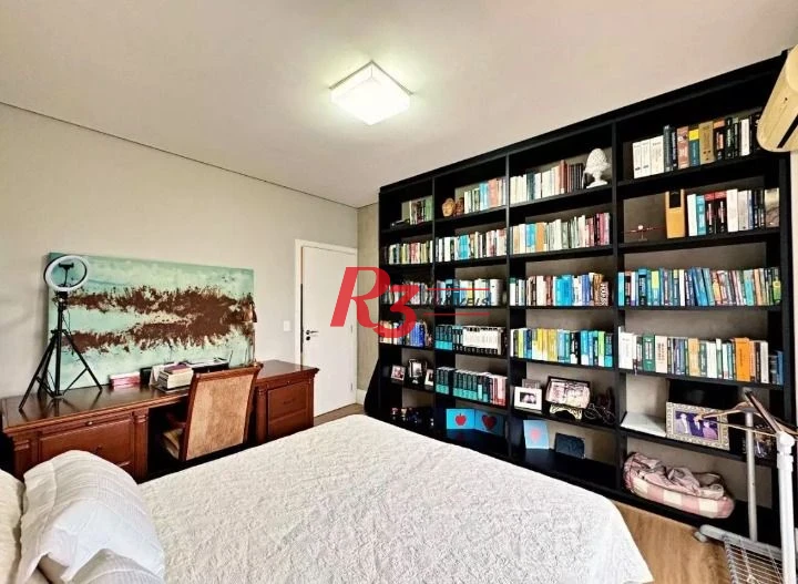Apartamento com 3 dormitórios à venda, 188 m² por R$ 2.200.000,00 - Boqueirão - Santos/SP