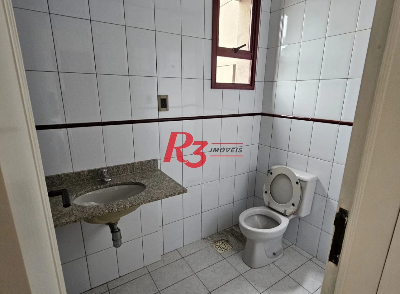 Sala, 57 m² - venda por R$ 300.000,00 ou aluguel por R$ 3.000,00/mês - Vila Nova - Santos/SP