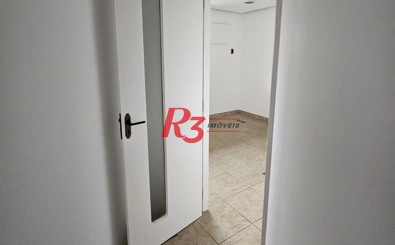 Sala, 57 m² - venda por R$ 300.000,00 ou aluguel por R$ 3.000,00/mês - Vila Nova - Santos/SP