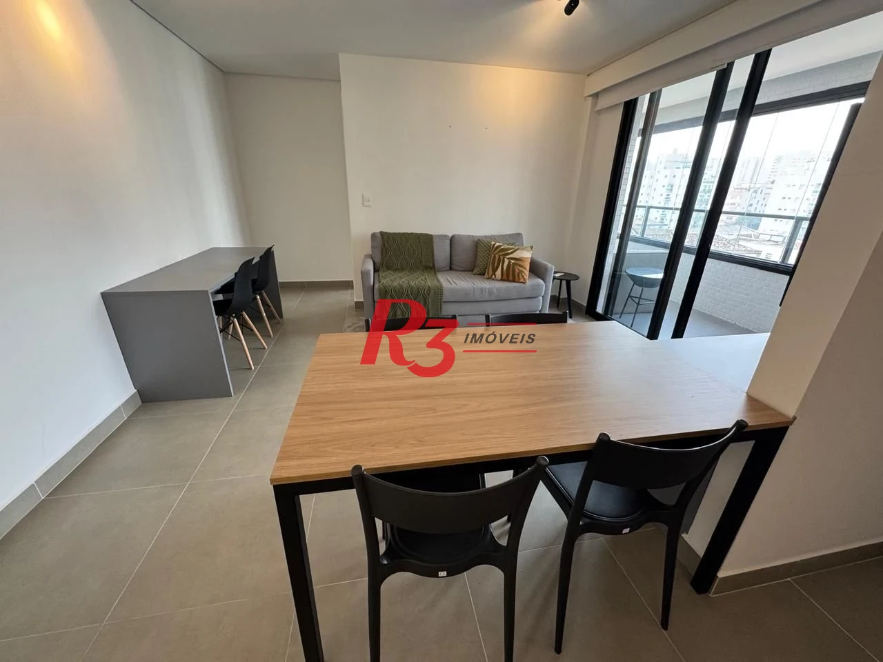Apartamento com 1 suíte + lavabo -  à venda, 59 m² por R$ 998.000,00 - Ponta da Praia - Santos/SP