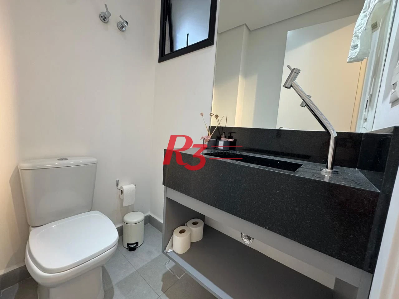 Apartamento com 1 suíte + lavabo -  à venda, 59 m² por R$ 998.000,00 - Ponta da Praia - Santos/SP