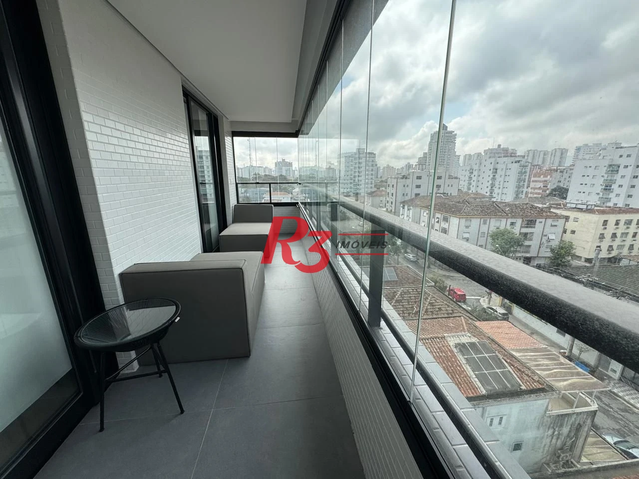 Apartamento com 1 suíte + lavabo -  à venda, 59 m² por R$ 998.000,00 - Ponta da Praia - Santos/SP