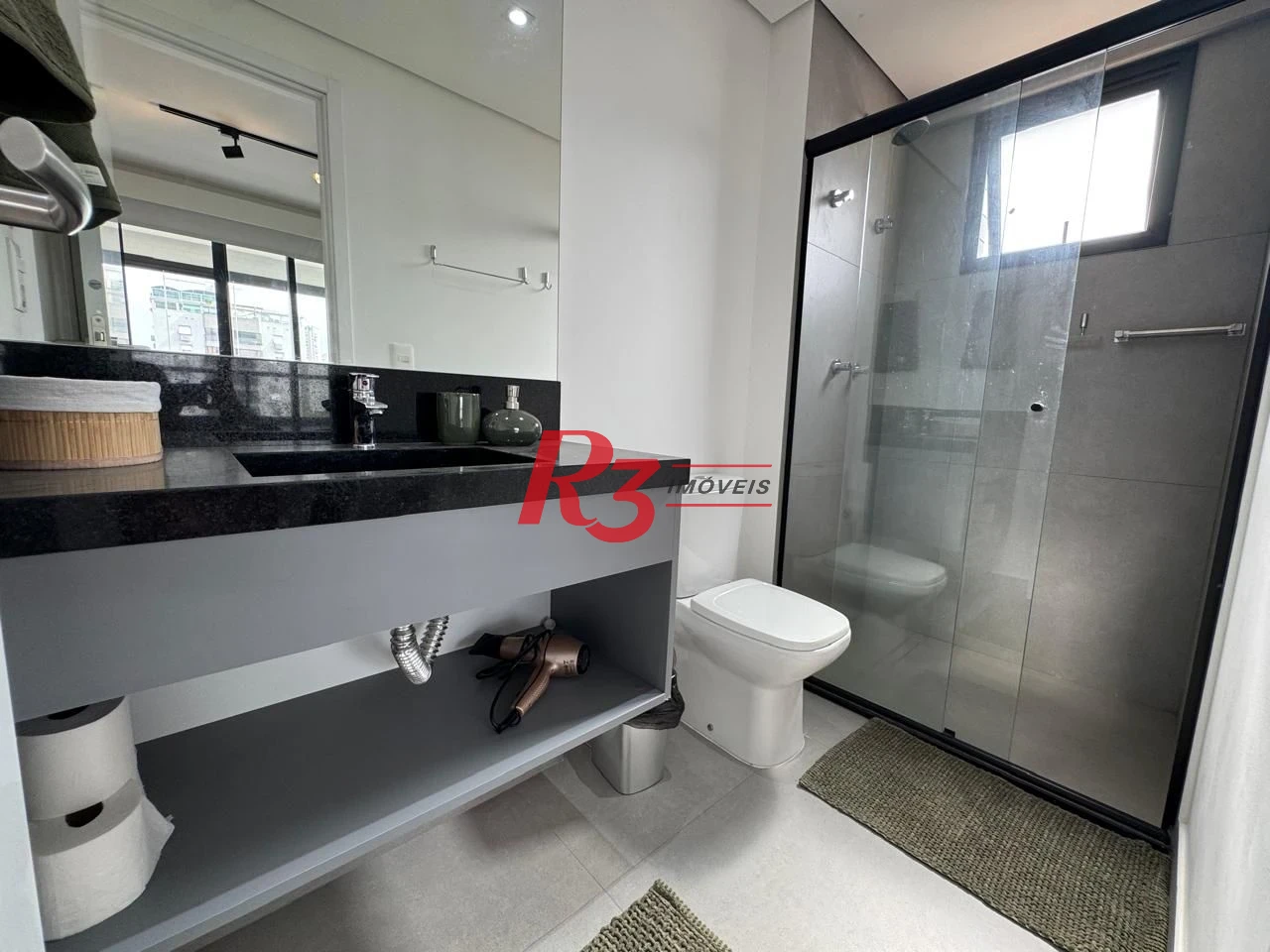 Apartamento com 1 suíte + lavabo -  à venda, 59 m² por R$ 998.000,00 - Ponta da Praia - Santos/SP