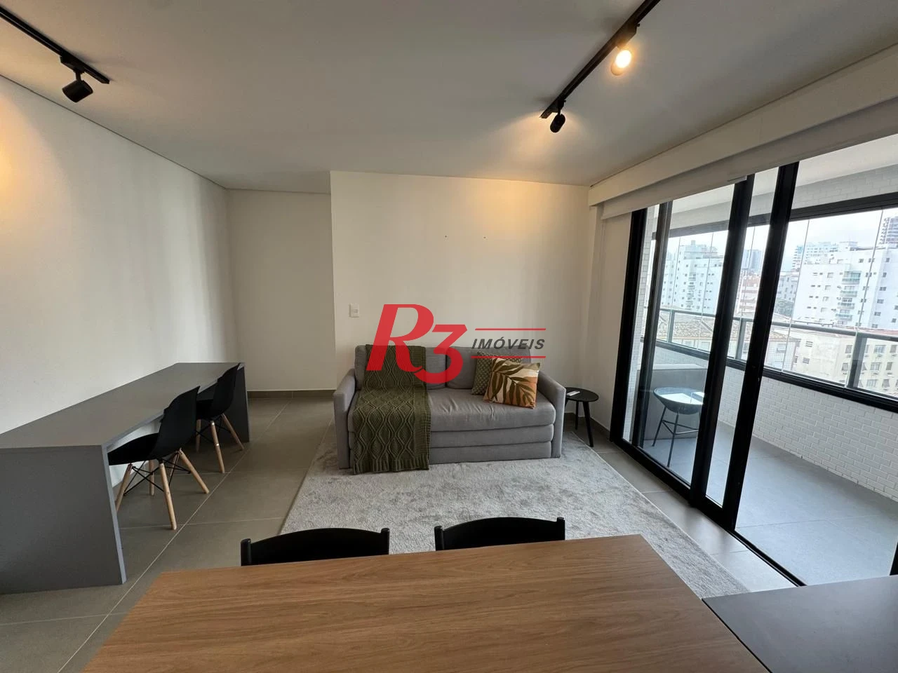 Apartamento com 1 suíte + lavabo -  à venda, 59 m² por R$ 998.000,00 - Ponta da Praia - Santos/SP