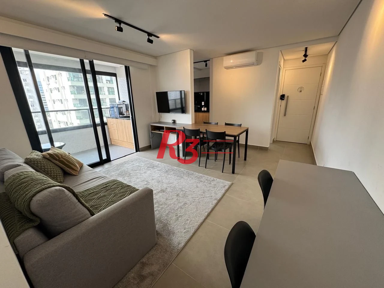 Apartamento com 1 suíte + lavabo -  à venda, 59 m² por R$ 998.000,00 - Ponta da Praia - Santos/SP