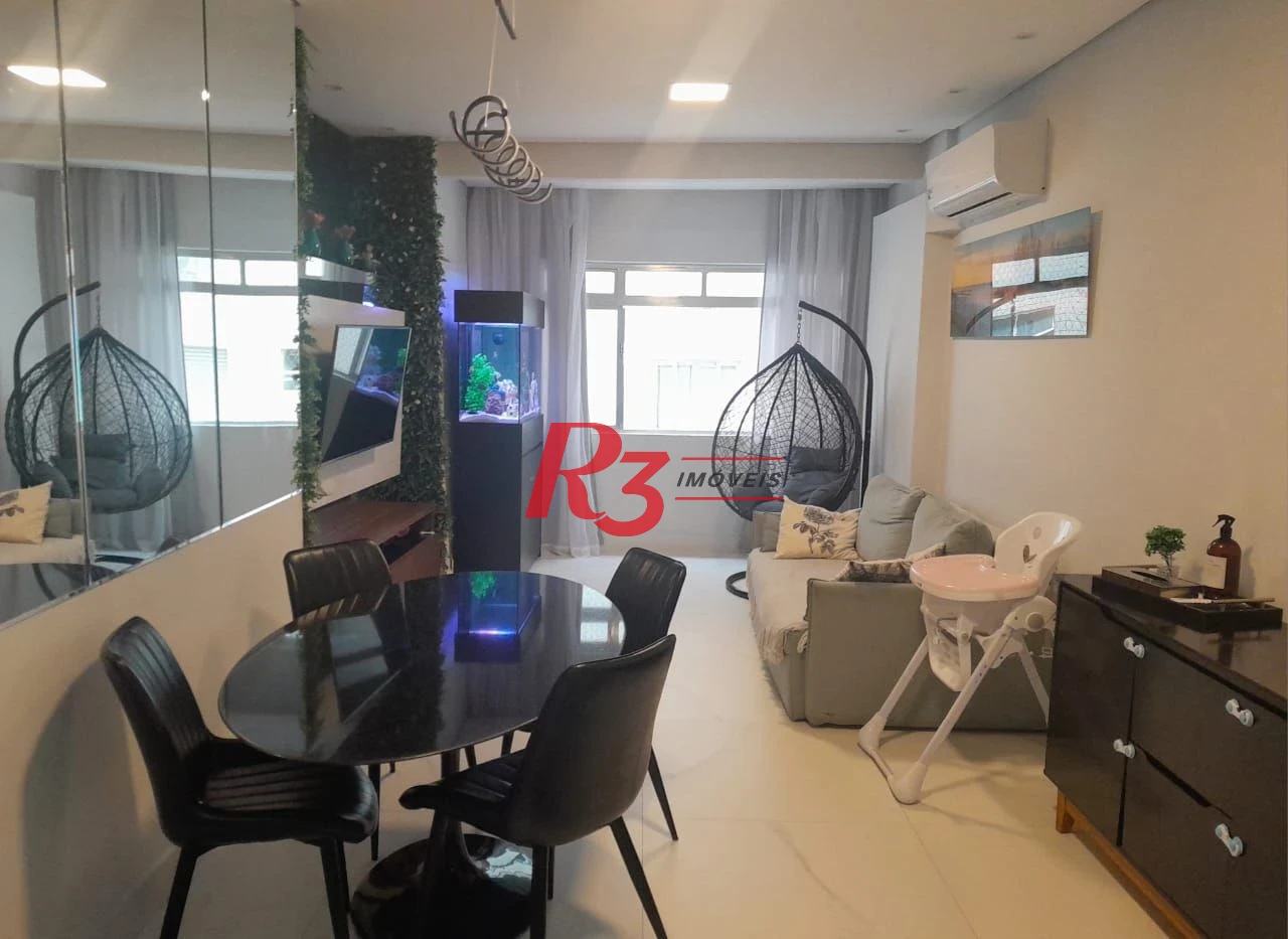 Apartamento à venda, 126 m² por R$ 750.000,00 - Gonzaga - Santos/SP