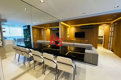 Apartamento com 2 dormitórios à venda, 76 m² por R$ 880.000,00 - Marapé - Santos/SP