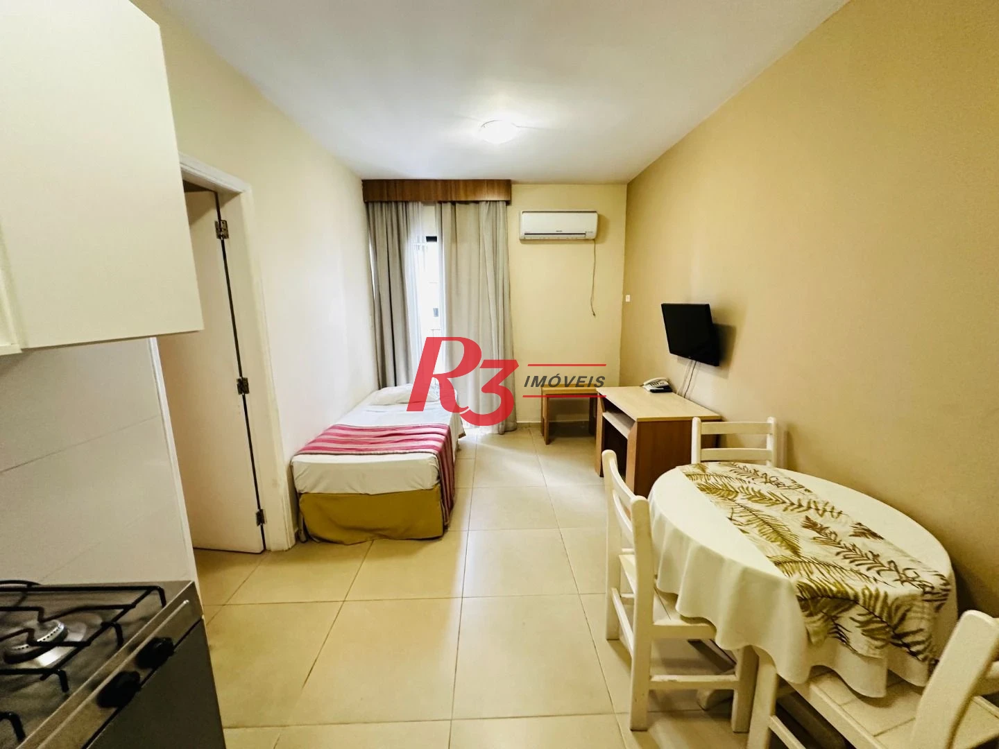 Flat à venda, 36 m² por R$ 270.000,00 - Gonzaga - Santos/SP