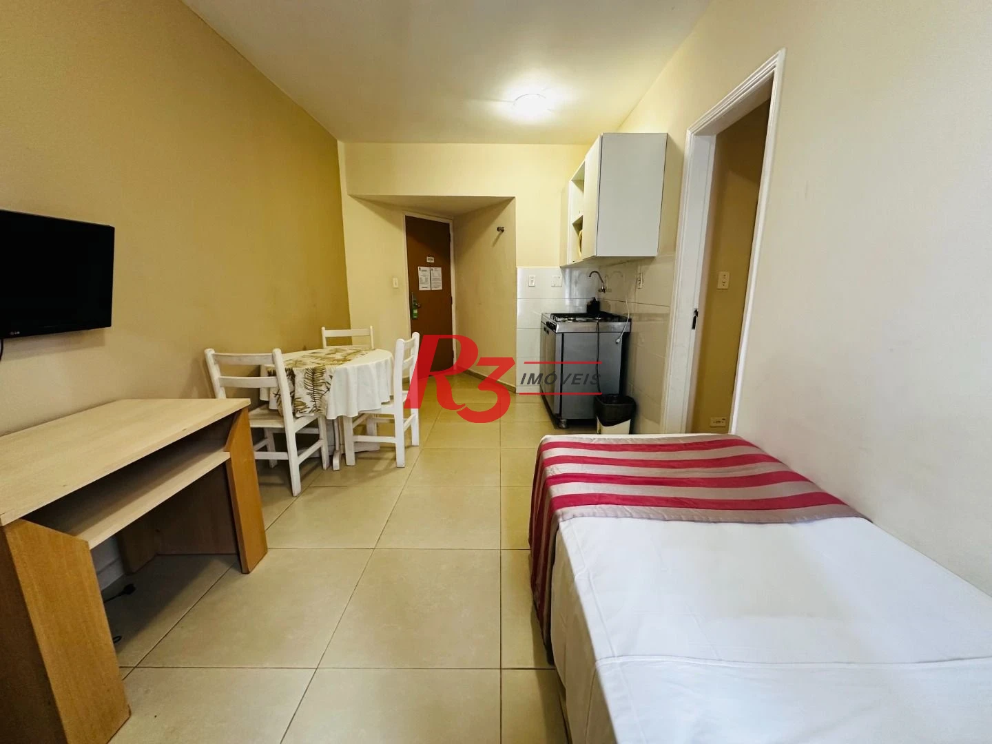 Flat à venda, 36 m² por R$ 270.000,00 - Gonzaga - Santos/SP