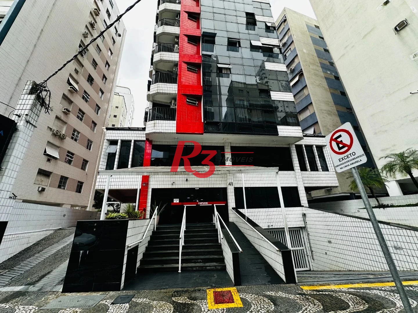 Flat à venda, 36 m² por R$ 270.000,00 - Gonzaga - Santos/SP
