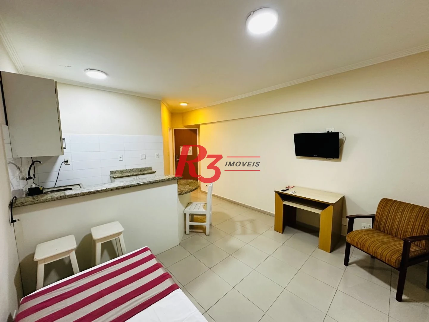 Flat à venda, 41 m² por R$ 270.000,00 - Gonzaga - Santos/SP