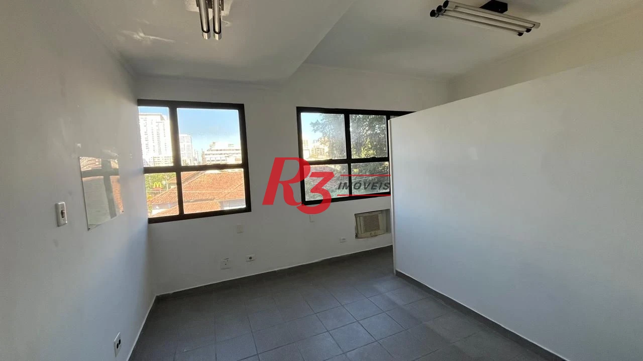 Sala à venda, 140 m² por R$ 697.000,00 - Boqueirão - Santos/SP