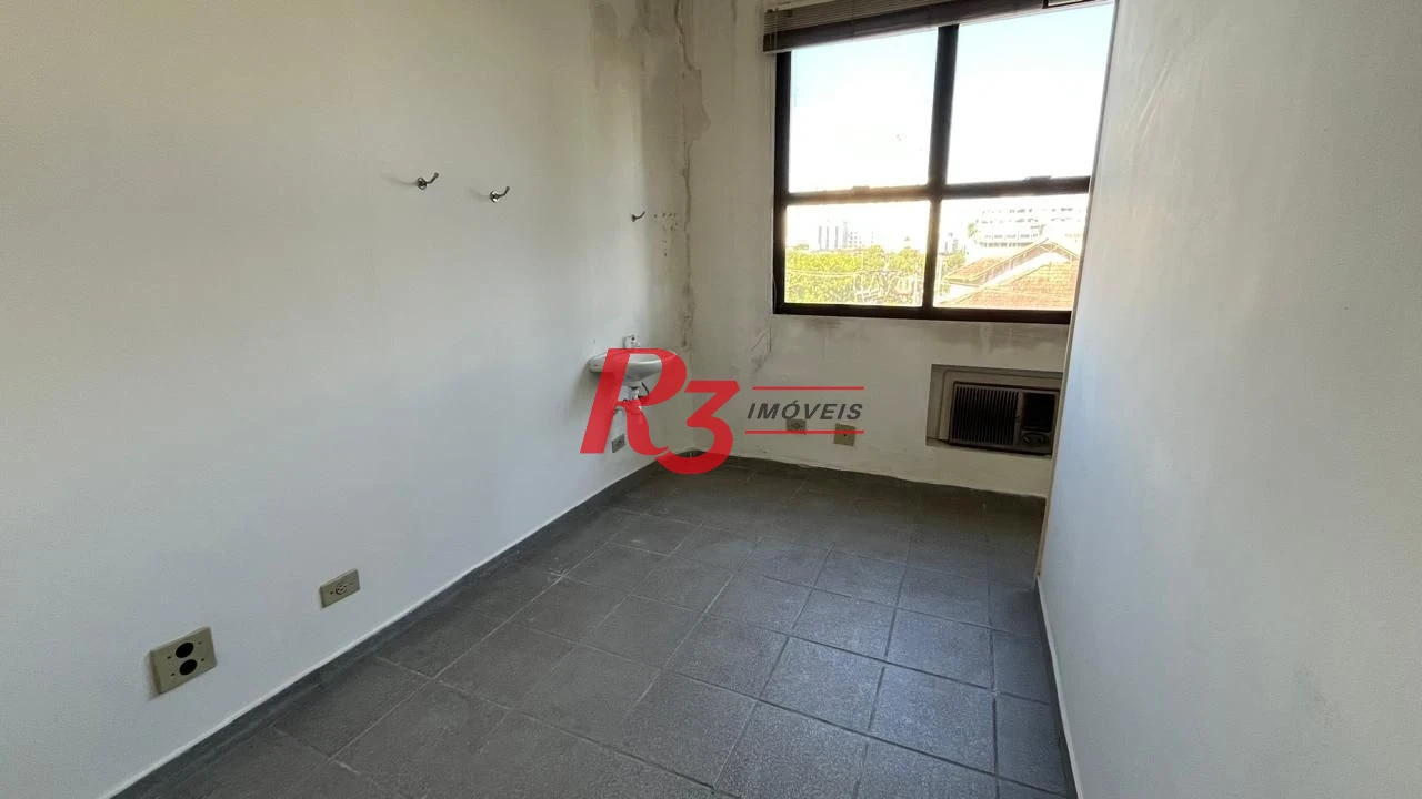 Sala à venda, 140 m² por R$ 697.000,00 - Boqueirão - Santos/SP
