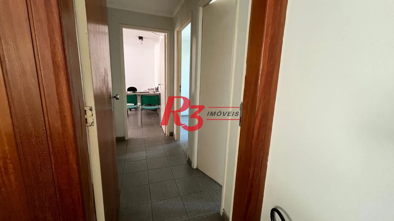 Sala à venda, 140 m² por R$ 697.000,00 - Boqueirão - Santos/SP