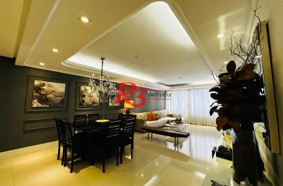 Apartamento à venda, 177 m² por R$ 980.000,00 - José Menino - Santos/SP