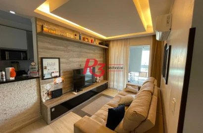 Apartamento à venda, 70 m² por R$ 780.000,00 - Vila Belmiro - Santos/SP