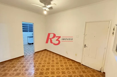 Apartamento com 2 dormitórios à venda, 71 m² por R$ 345.000,00 - Boqueirão - Santos/SP