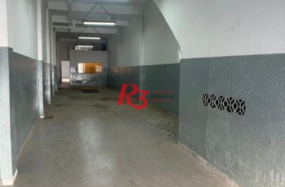 Loja para alugar, 100 m² por R$ 3.500,00/mês - Paquetá - Santos/SP