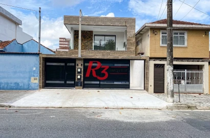 Casa à venda, 150 m² por R$ 990.000,00 - Marapé - Santos/SP