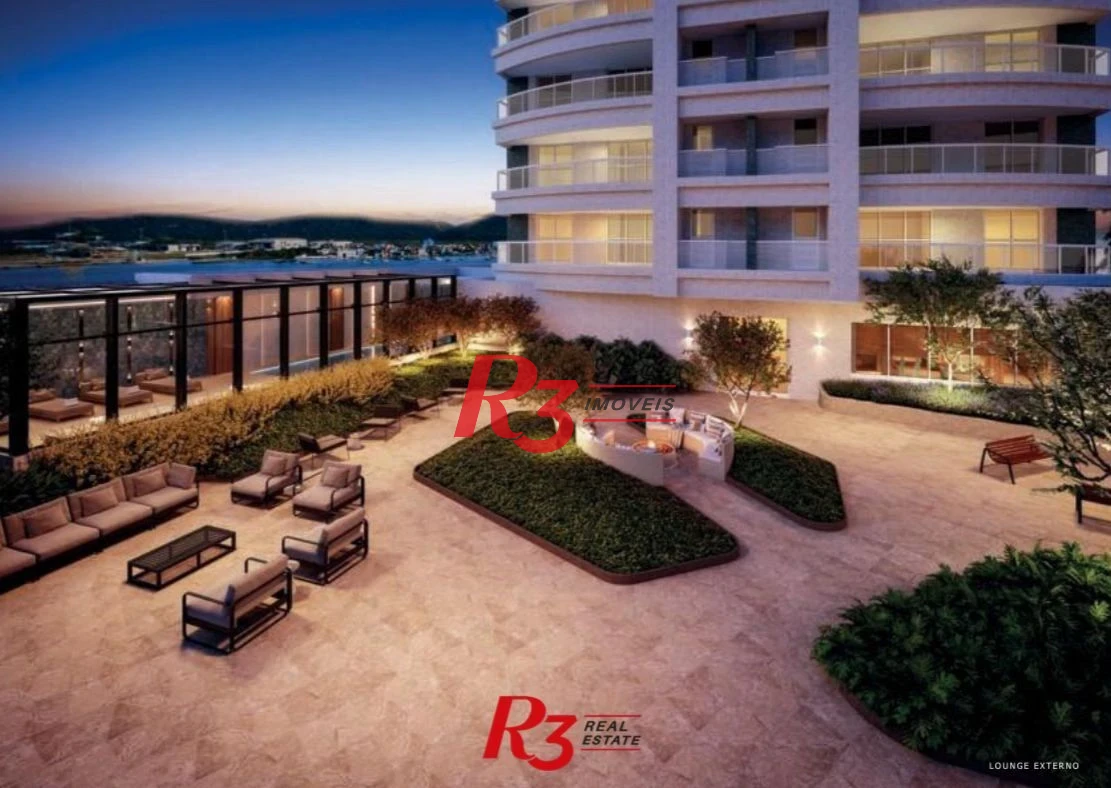 Apartamento à venda, 163 m² por R$ 3.650.000,00 - Ponta da Praia - Santos/SP