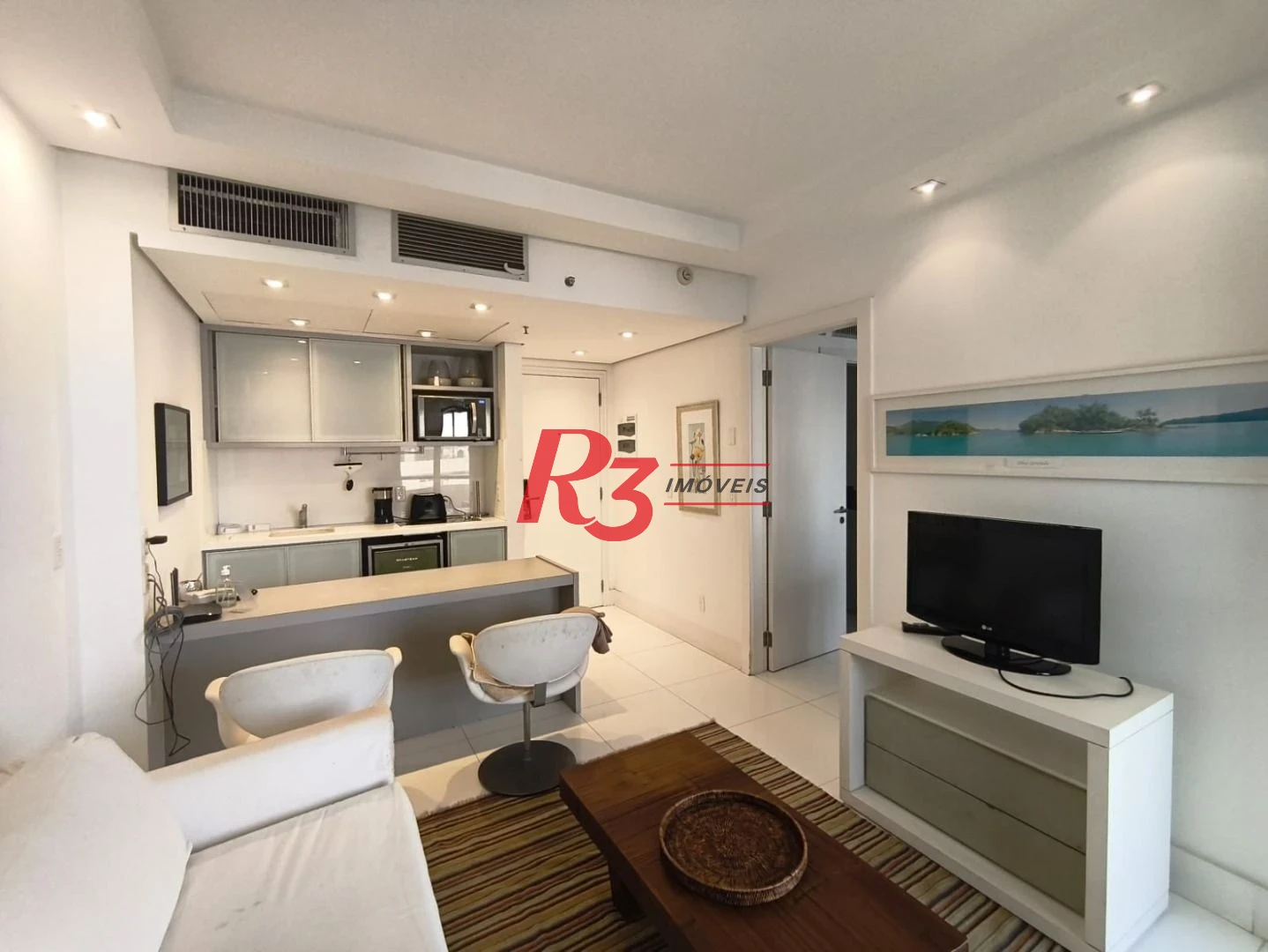 Apartamento para alugar, 50 m² por R$ 6.500,00/mês - Boqueirão - Santos/SP