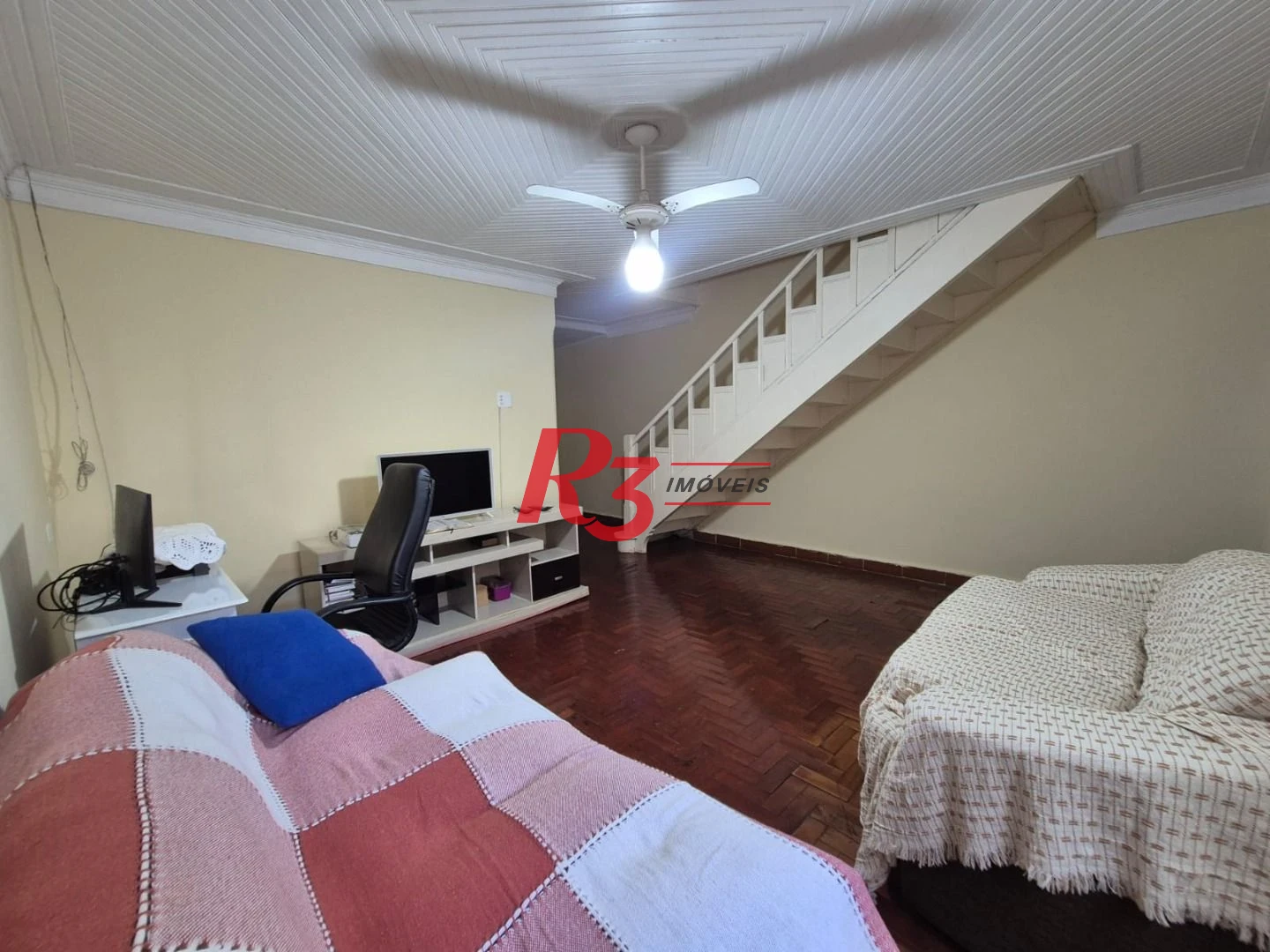 Sobrado com 3 dormitórios à venda, 151 m² por R$ 1.700.000,00 - Pompéia - Santos/SP
