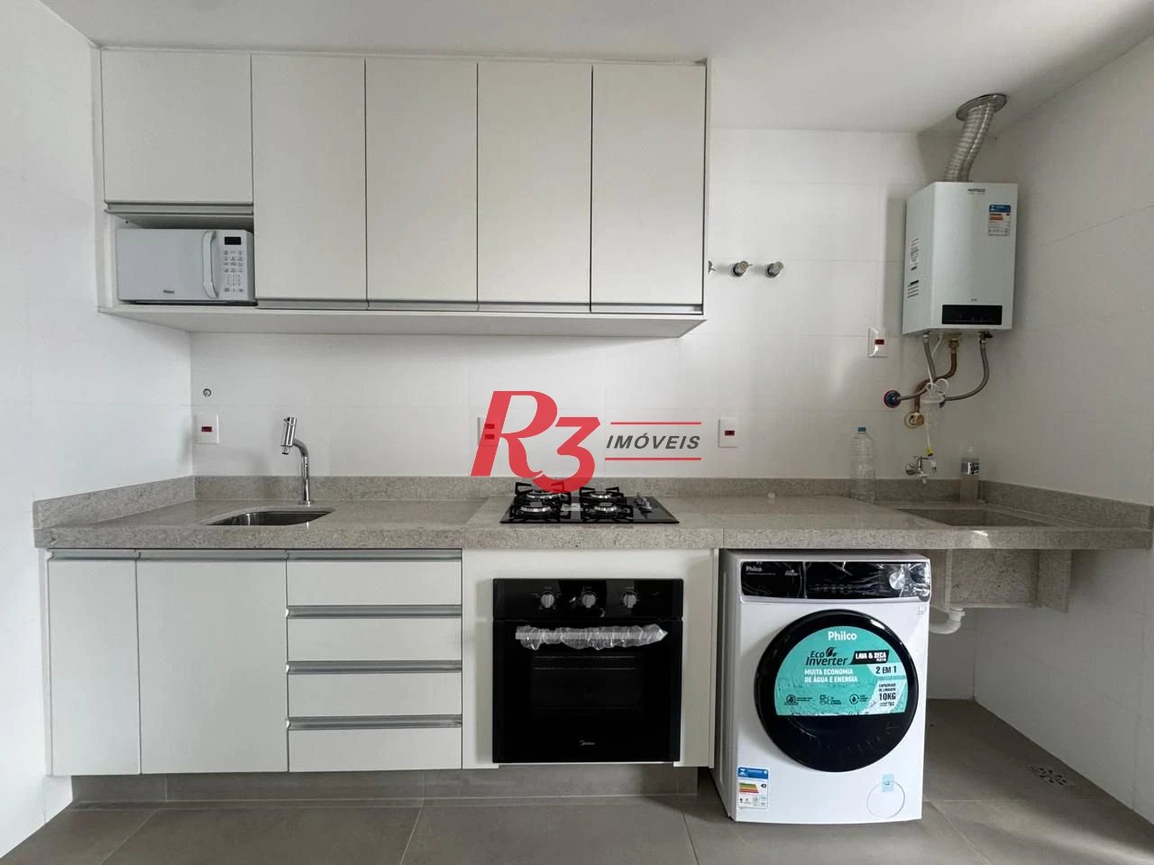 Apartamento com 1 dormitório à venda, 54 m² por R$ 910.000,00 - Boqueirão - Santos/SP