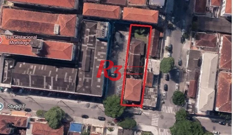 Terreno à venda, 550 m² por R$ 1.950.000,00 - Campo Grande - Santos/SP