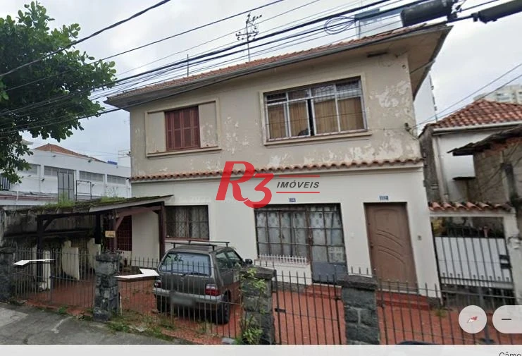 Terreno à venda, 550 m² por R$ 1.950.000,00 - Campo Grande - Santos/SP
