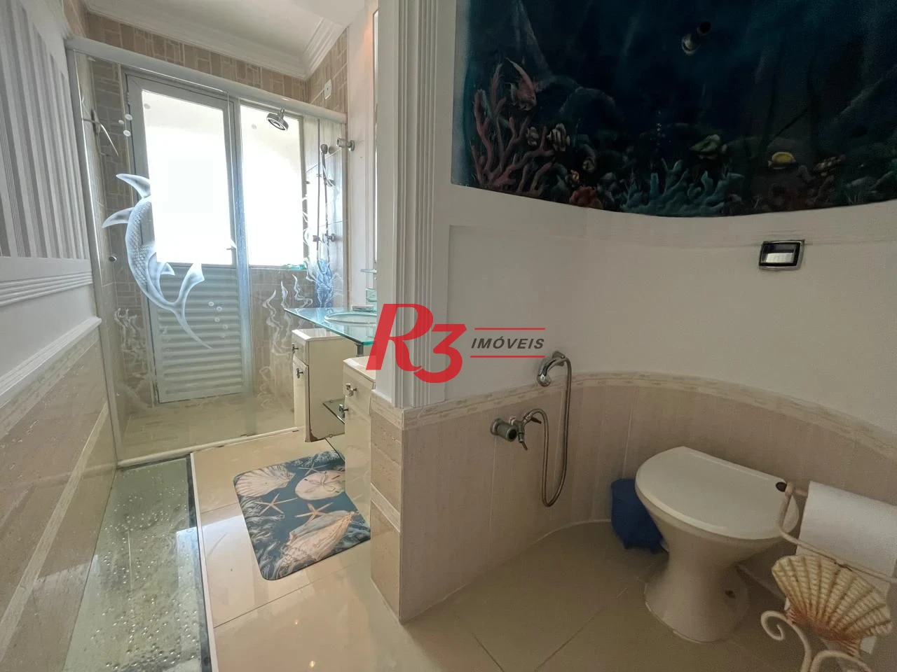 Apartamento com 3 dormitórios à venda, 120 m² por R$ 950.000,00 - Pitangueiras – P – Morro do Maluf - Guarujá/SP