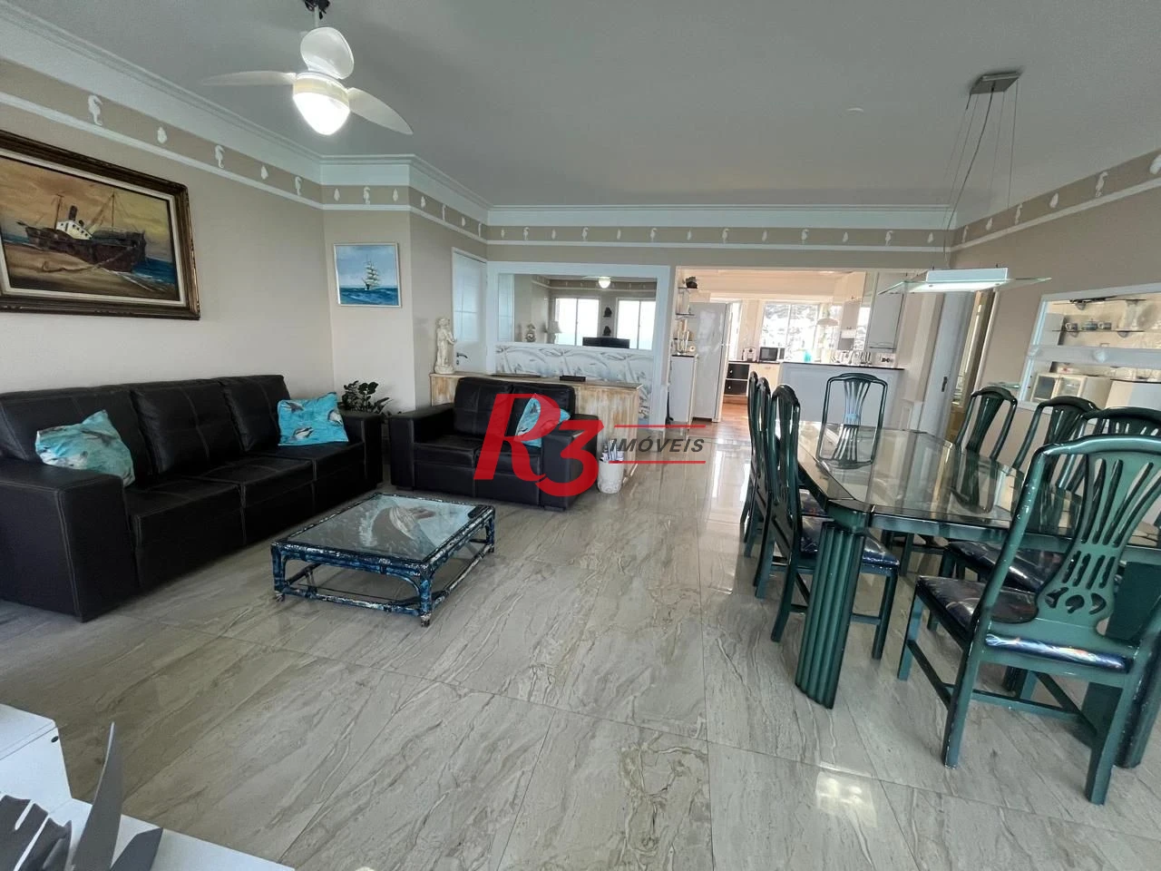 Apartamento com 3 dormitórios à venda, 120 m² por R$ 950.000,00 - Pitangueiras – P – Morro do Maluf - Guarujá/SP