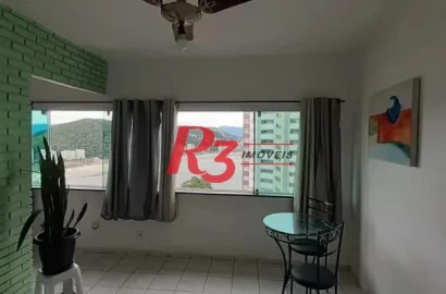 Kitnet com 1 dormitório à venda, 62 m² por R$ 325.000,00 - Ilha Porchat - São Vicente/SP