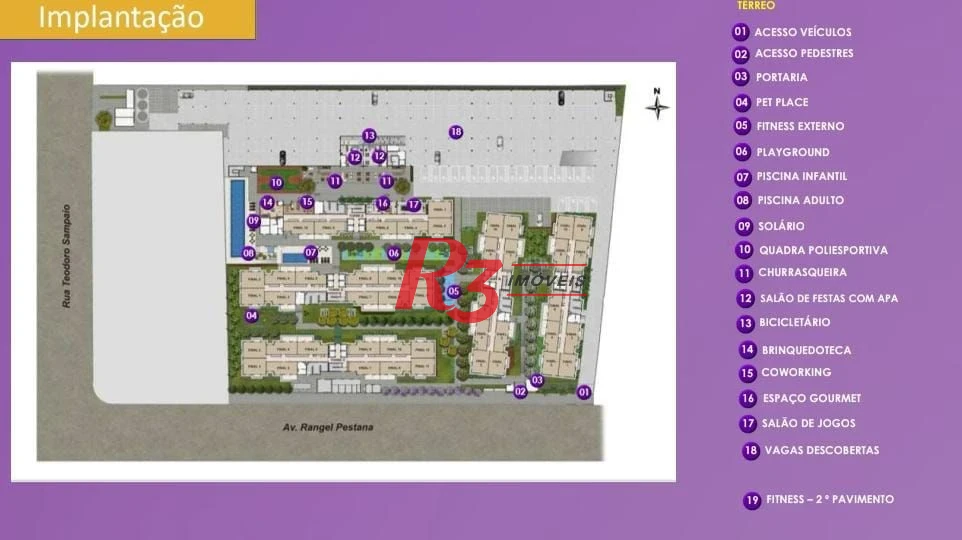 Apartamento com 2 dormitórios à venda, 42 m² por R$ 371.000,00 - Jabaquara - Santos/SP