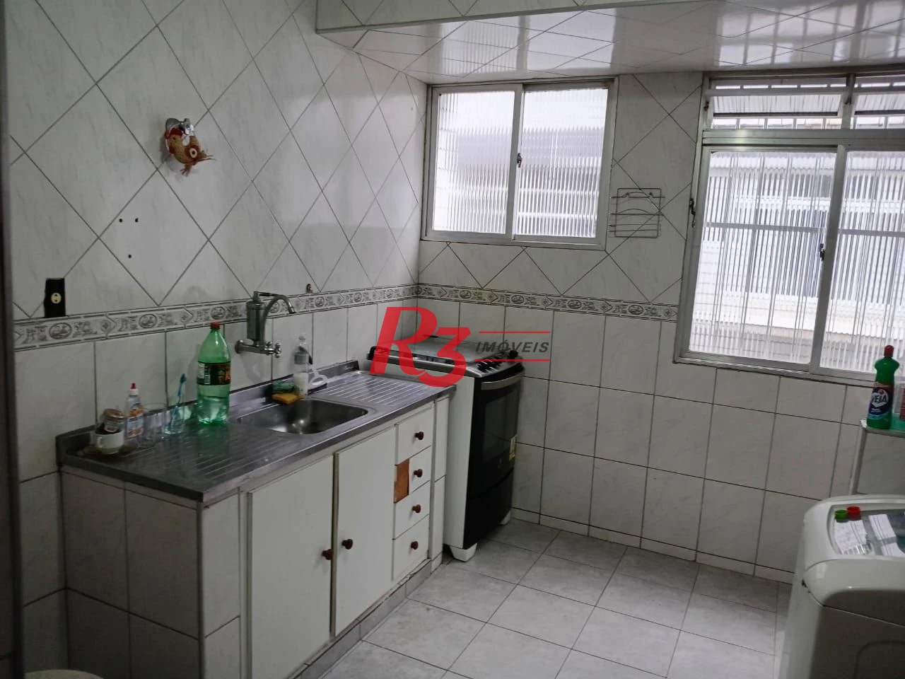 Apartamento com 3 dormitórios à venda, 65 m² por R$ 352.000,00 - Aparecida - Santos/SP