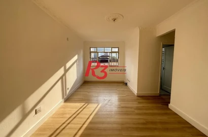 Apartamento com 2 dormitórios à venda, 59 m² por R$ 380.000,00 - Campo Grande - Santos/SP