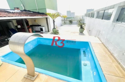 Cobertura à venda, 360 m² por R$ 1.100.000,00 - Jardim Las Palmas - Guarujá/SP