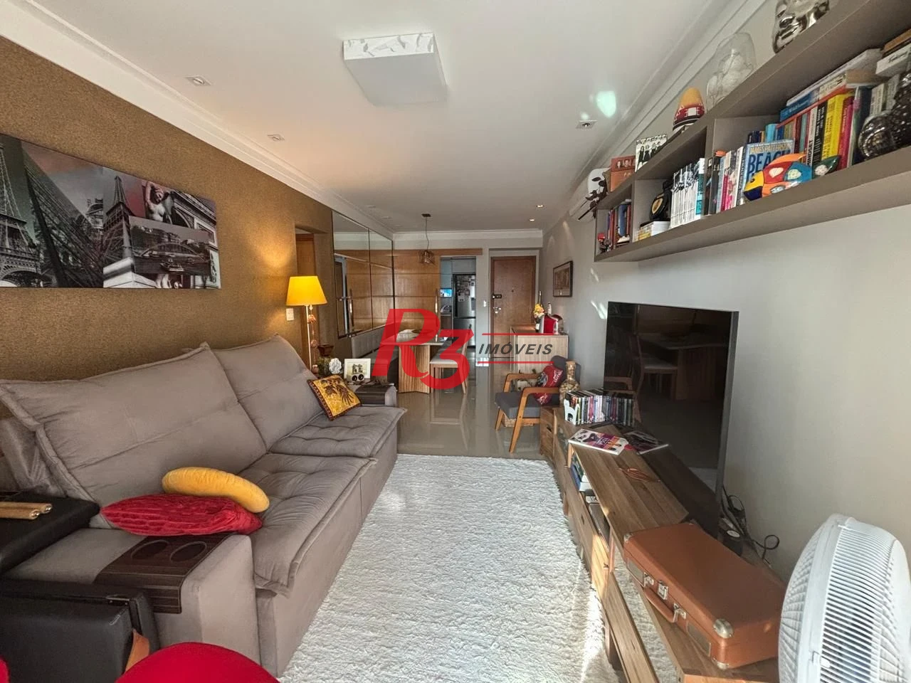 Apartamento com 3 dormitórios à venda, 96 m² por R$ 1.150.000,00 - Campo Grande - Santos/SP