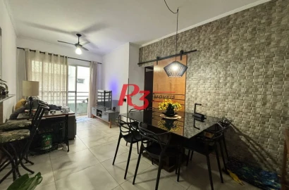 Apartamento à venda, 67 m² por R$ 480.000,00 - Encruzilhada - Santos/SP