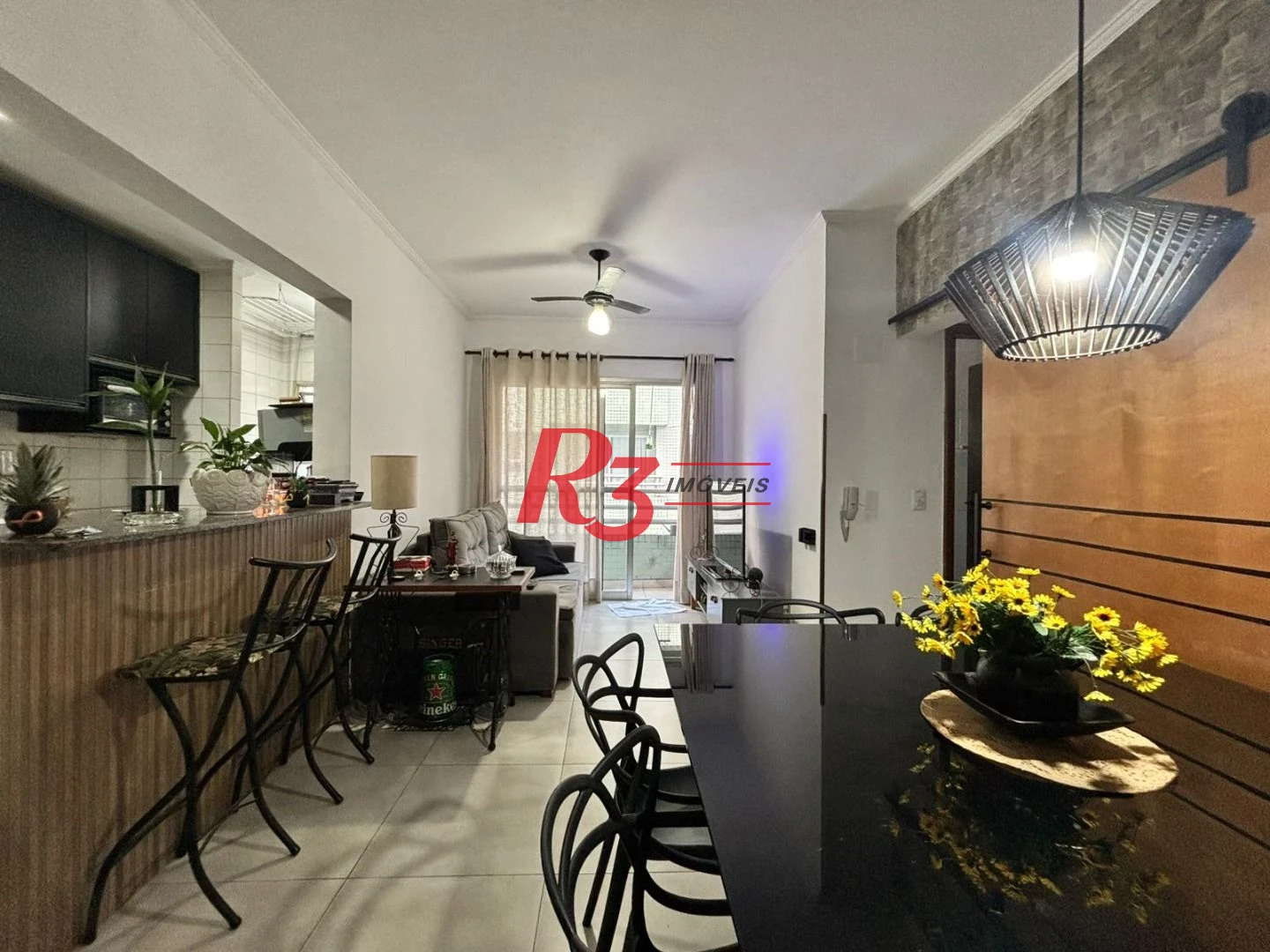 Apartamento à venda, 67 m² por R$ 480.000,00 - Encruzilhada - Santos/SP